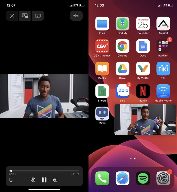 Picture-In-Picture Trên Iphone Là Gì? Tính Năng Của Pip Trên Ios 14