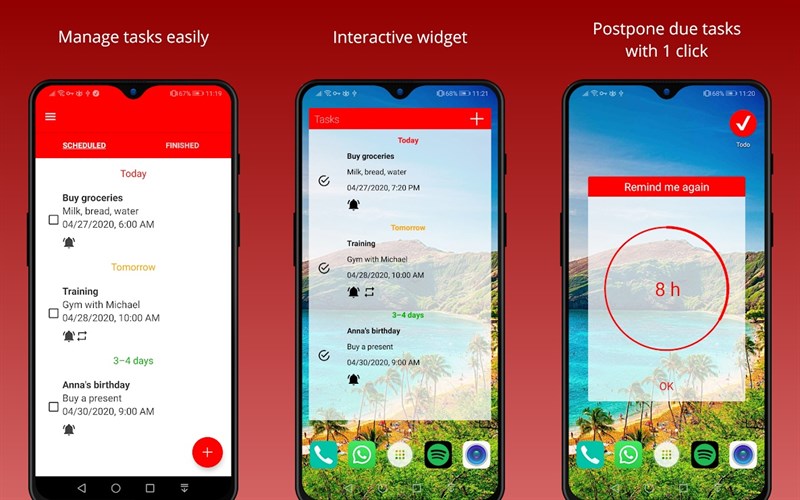 Todo Task Reminder Pro + Widget