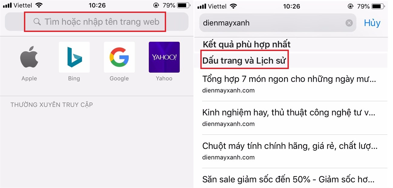 Tìm kiếm Tab bằng keyword