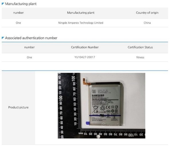 Chứng nhận an toàn tại Hàn Quốc xác nhận thỏi pin khủng của Samsung Galaxy M31s