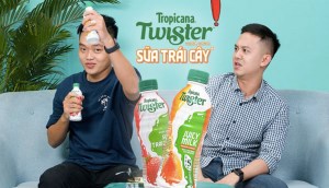 Cung cấp năng lượng cho ngày dài năng động với Sữa trái cây Twister Juicy Milk