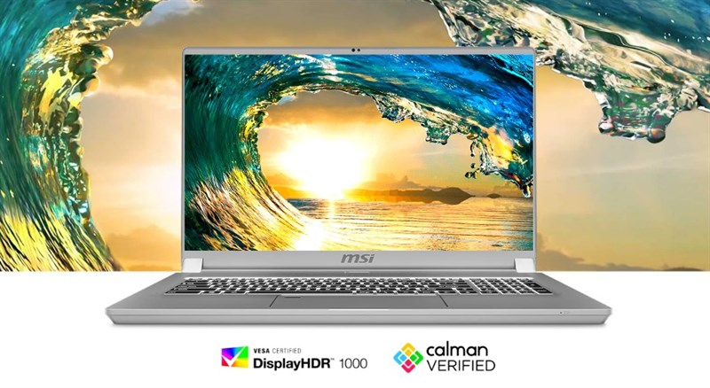 Màn hình của dòng máy trạm Workstation MSI đời 2020 Màn hình của dòng máy trạm Workstation MSI đời 2020