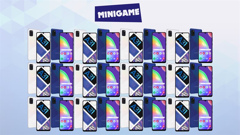 Minigame: CÙNG GALAXY A31 ĐOÁN TRÚNG TÍNH NĂNG - SĂN QUÀ VÔ ĐỐI