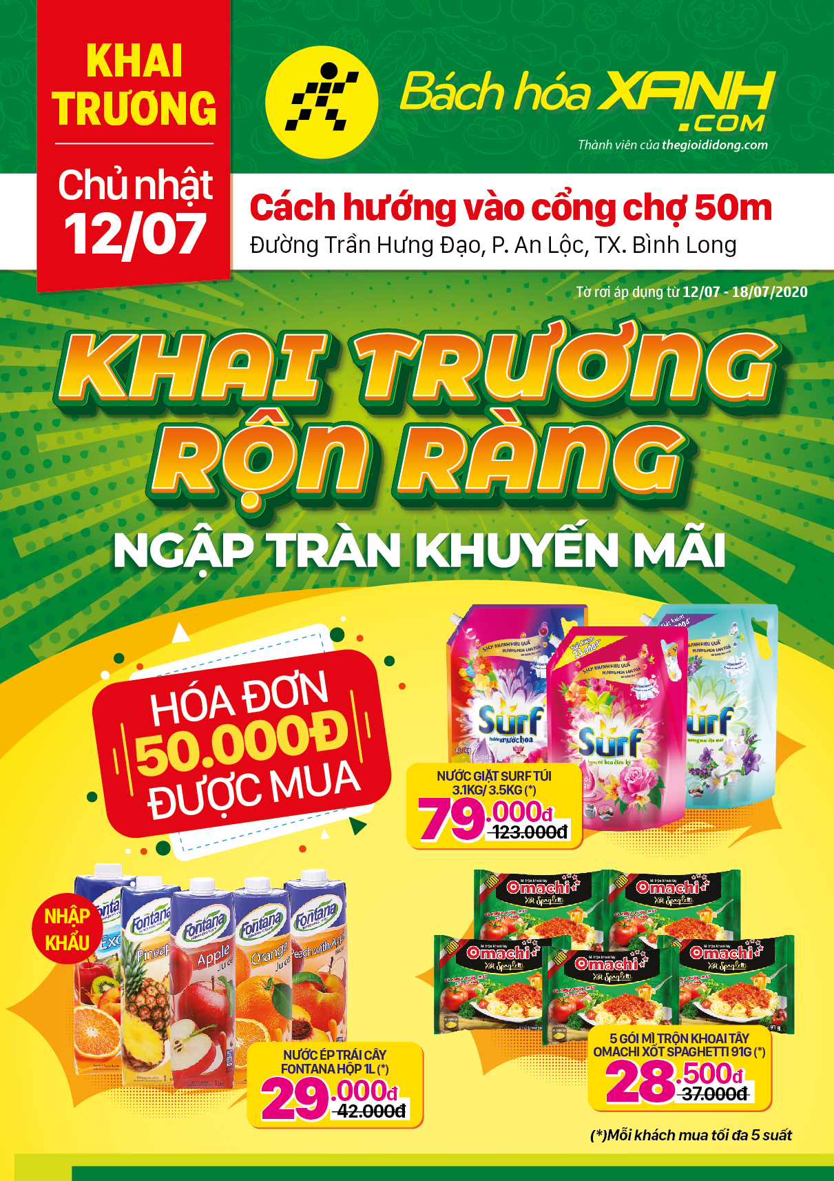 Cửa hàng Bách hoá XANH tại Đường Trần Hưng Đạo Cửa hàng Bách hoá XANH tại Đường Trần Hưng Đạo