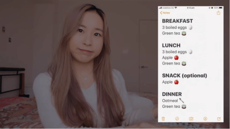 Thực đơn “đánh bay” 1.6kg trong 3 ngày với trứng của cô nàng vlogger Hàn