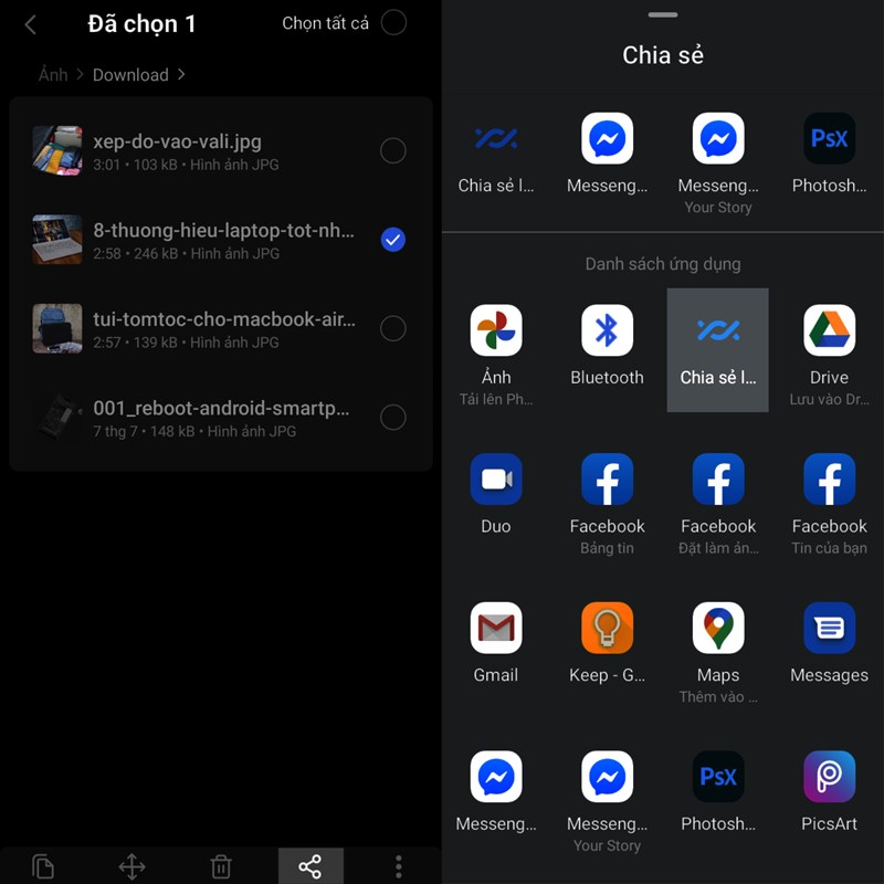 Tính năng Nearby Sharing trên Android giúp chia sẻ tệp Tính năng Nearby Sharing trên Android giúp chia sẻ tệp
