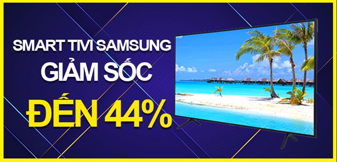 Lễ hội Hè, tivi Samsung giảm giá hàng triệu trong 3 ngày cuối tuần