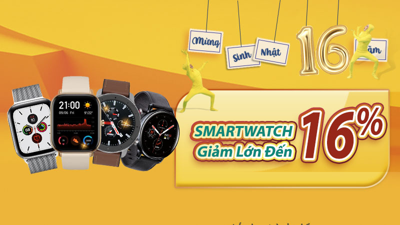 Thiết bị đeo tay thông minh giảm giá