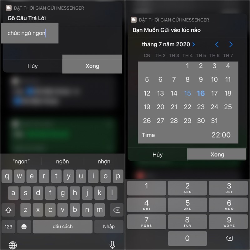 Trở thành người độc thân, vì quên chúc ngủ ngon bạn gái, thử ngay tính năng này của iMessage Trở thành người độc thân, vì quên chúc ngủ ngon bạn gái, thử ngay tính năng này của iMessage