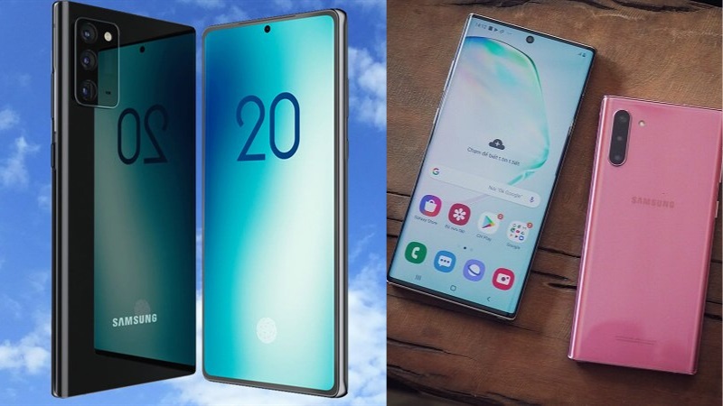 Bạn thích thiết kế màn hình của Galaxy Note 20 hay Note 10?