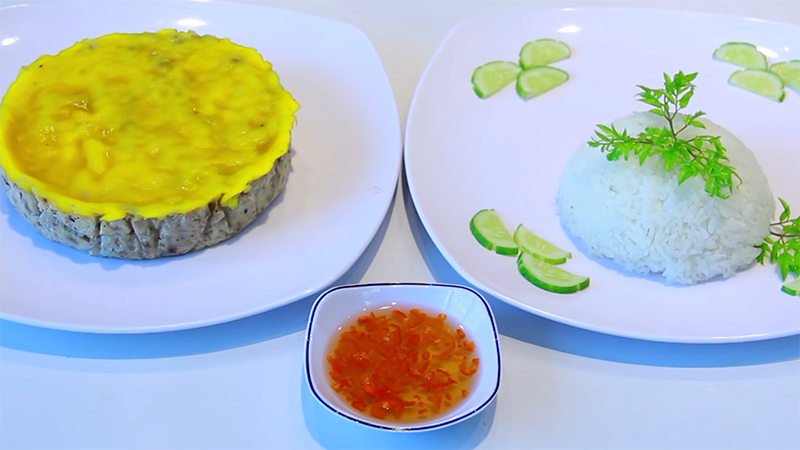 How to make vegetarian egg rolls to eat broken rice
