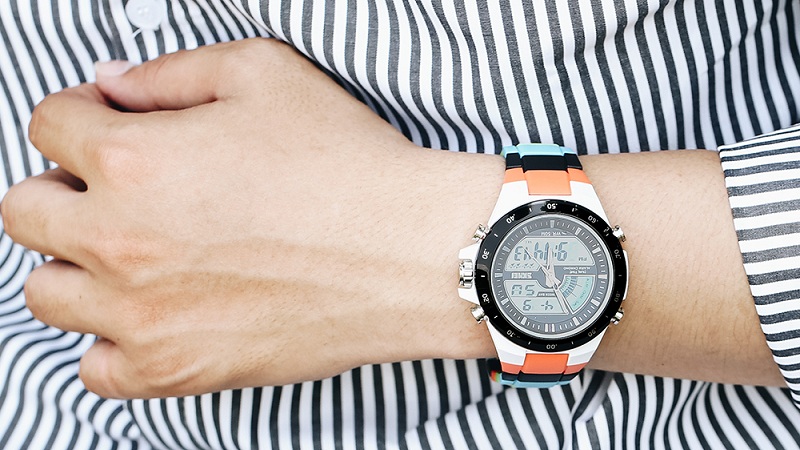 Đồng hồ Nam Skmei SK-1016 Cam