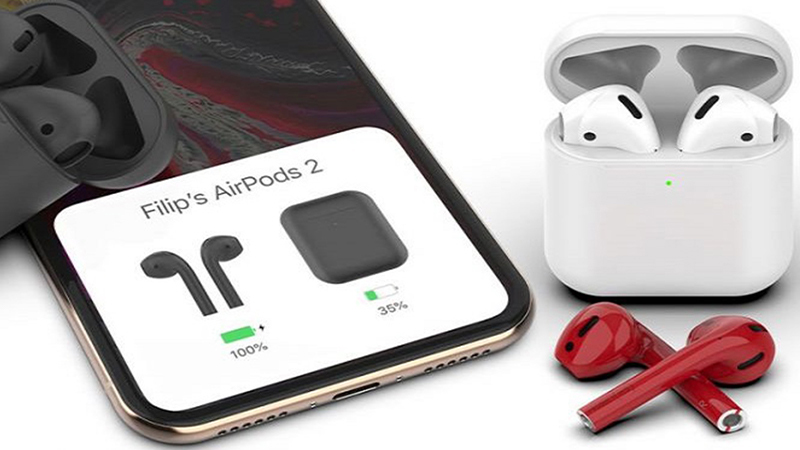 Tai nghe AirPods 2 sạc không dây Apple MRXJ2 Tai nghe AirPods 2 sạc không dây Apple MRXJ2