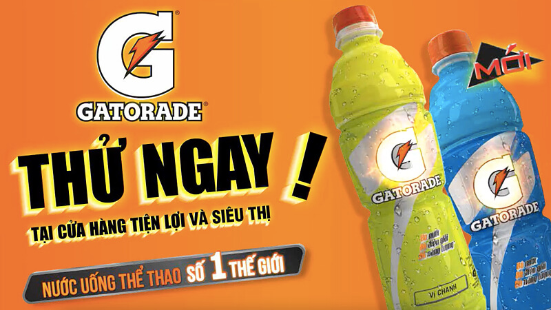 Nước uống điện giải Gatorade