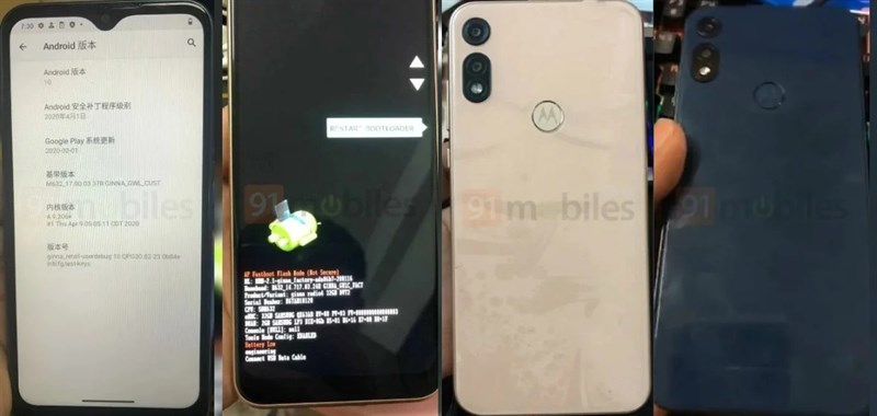 Smartphone giá rẻ Moto E7 lộ ảnh thực tế: Màn hình với notch kiểu giọt nước, camera kép mặt sau, dùng chip Snapdragon 632