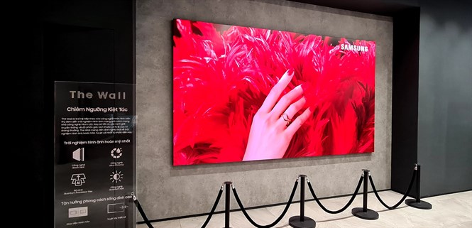 Tivi Samsung The Wall giá hơn 9 tỷ đồng về Việt Nam