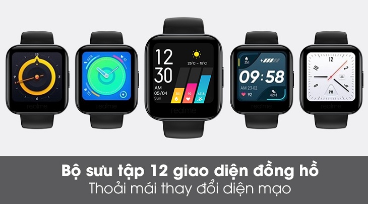 Mặt đồng hồ đa dạng, thoải mái thể hiện cá tính