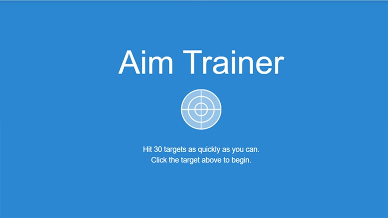 Aim Trainer