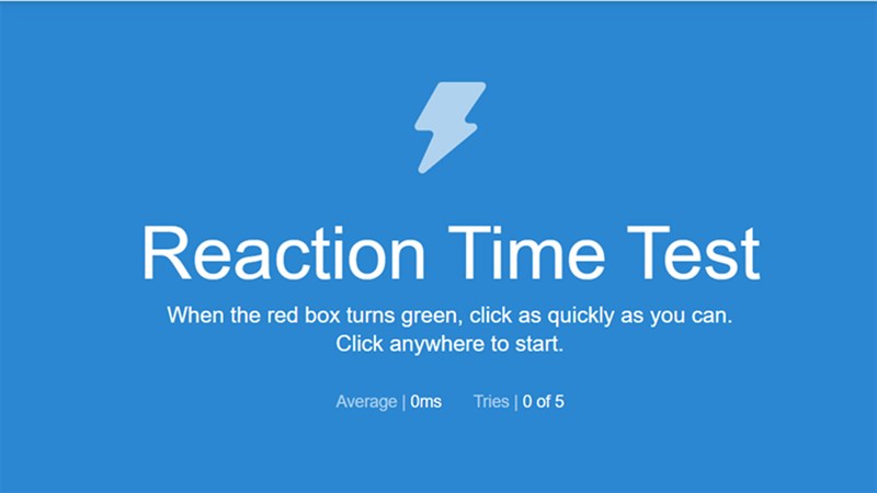 Thử thách thời gian phản ứng