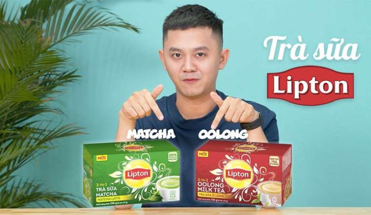 Bạn lại nhà chơi nhưng không biết đãi gì? Thử ngay trà sữa Lipton 3 in 1 MỚI