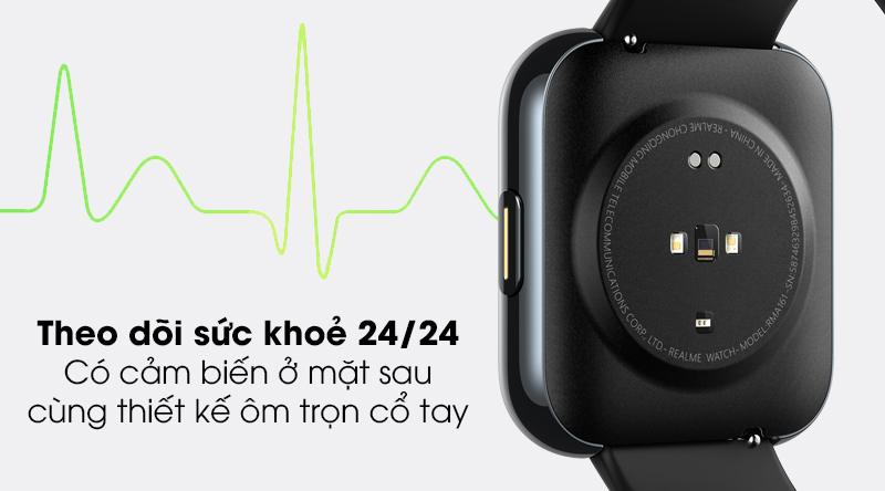 Giá chưa tới 2 triệu đồng, đây là những lý do nên mua mẫu đồng hồ thông minh Realme Watch ngay và luôn