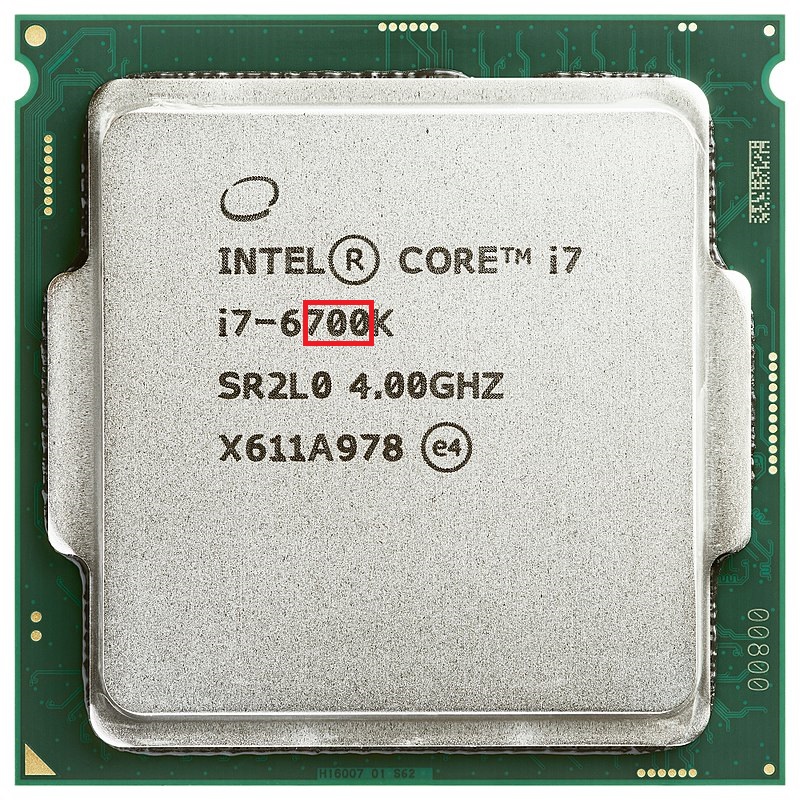 Giải mã thông tin về các ký hiệu trên bộ xử lý Intel thường gặp