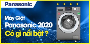 Các điểm nhấn nổi bật trên máy giặt Panasonic 2020