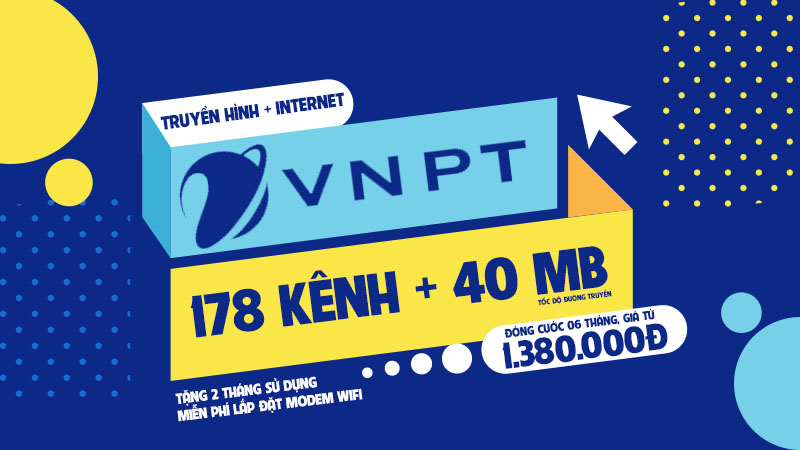 Lắp đặt Internet VNPT Lắp đặt Internet VNPT