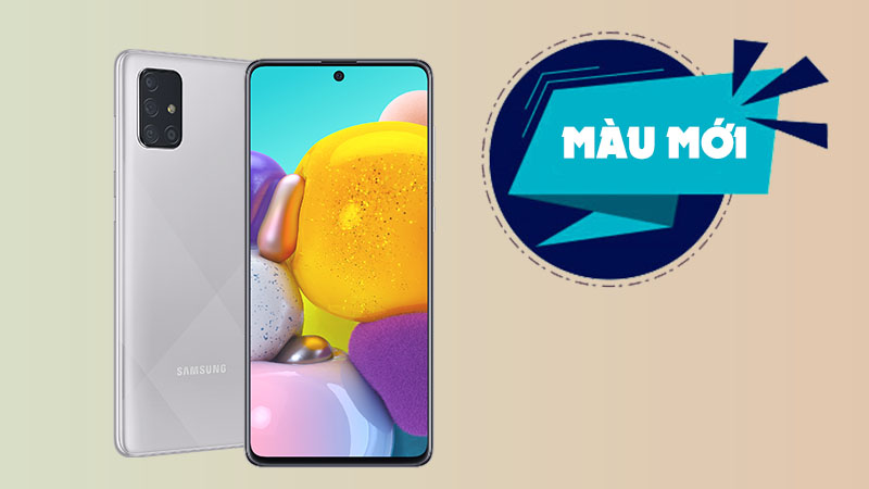 Galaxy A51/A71 màu mới, tính năng mới