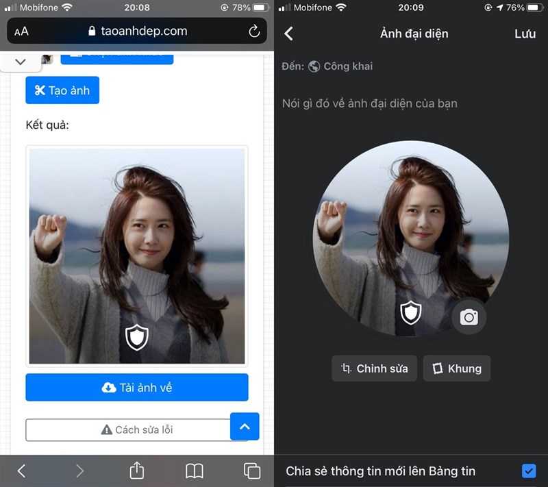 Sử dụng khiên avatar Facebook để thể hiện tình yêu và đam mê của bạn. Bạn có thể tùy chỉnh khiên của mình với hình ảnh, màu sắc, và chủ đề yêu thích. Khi đăng nhập vào Facebook, bạn sẽ tự tin hơn với khiên avatar của riêng mình.