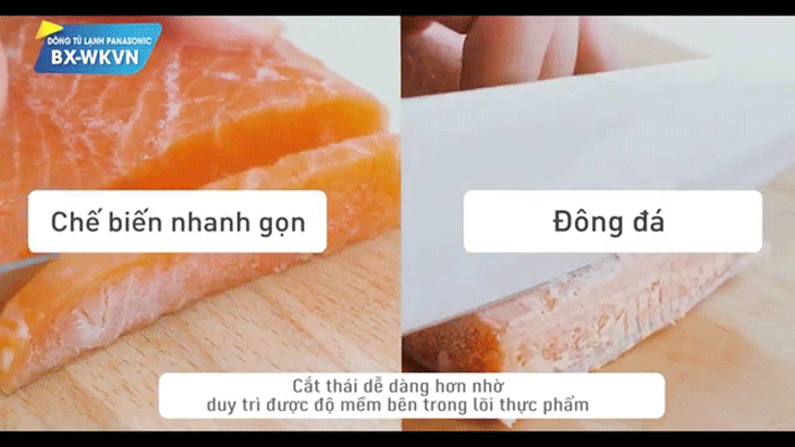 Chế biến nhanh với ngăn cấp đông mềm - tủ lạnh Panasonic NR-BX0WKVN
