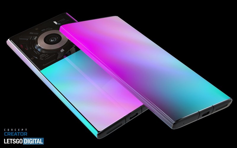 Xuất hiện mẫu thiết kế Xiaomi Mi MIX thế hệ mới với 2 màn hình cong phủ kín cạnh, camera hầm hố như máy ảnh chuyên nghiệp