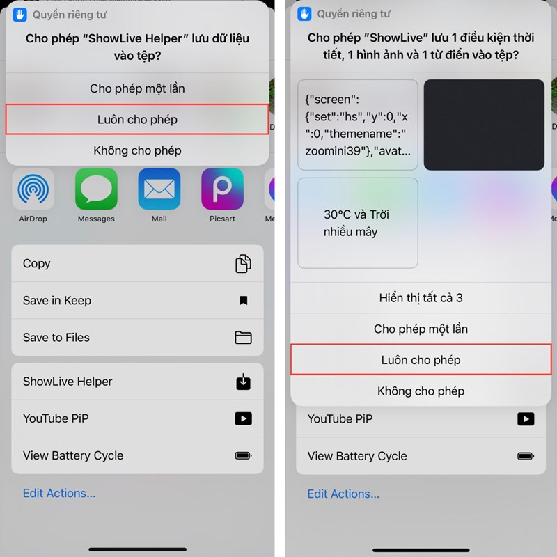 Cách hiện thời tiết trên màn hình khóa iPhone Cách hiện thời tiết trên màn hình khóa iPhone