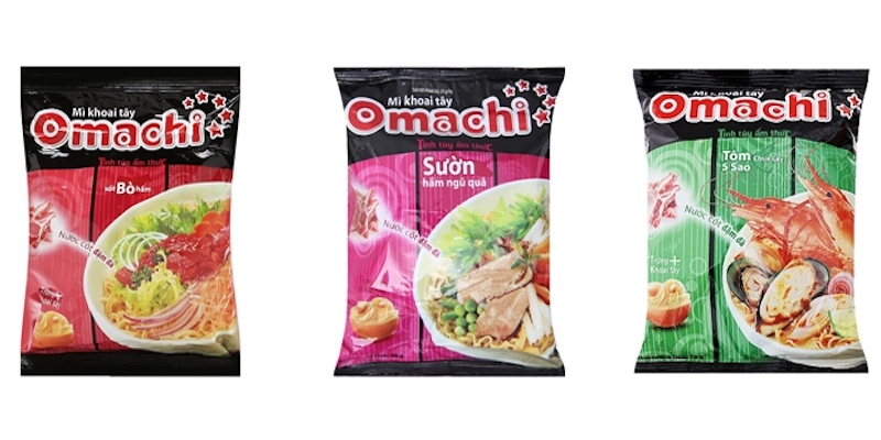 Tổng hợp các loại mì Omachi đang được ưa thich trên thị trường và giá thành