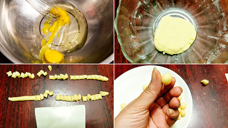 Làm vỏ bánh Làm vỏ bánh