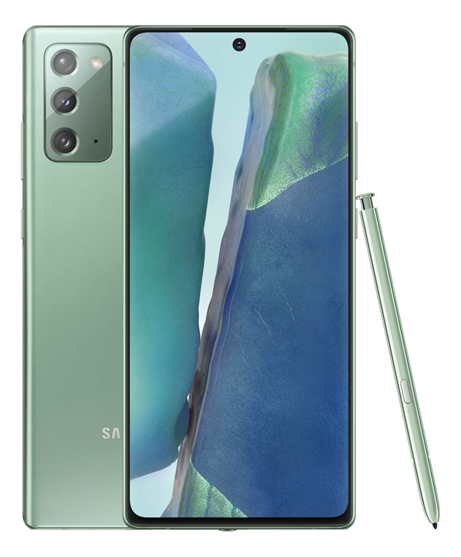 Galaxy Note 20 màu xanh nổi bật Galaxy Note 20 màu xanh nổi bật