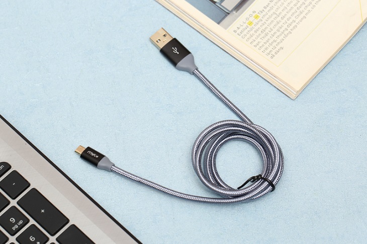 Cáp Micro USB 1m eValu LTM -01 Xám được tin dùng bởi giá thành rẻ nhưng vẫn đảm bảo chất lượng tốt