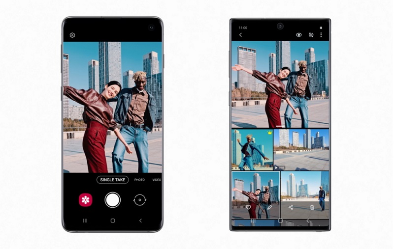 Tính năng Single Take trên Samsung A51 là lựa chọn tuyệt vời cho những người yêu thích chụp ảnh. Với tính năng này, bạn có thể chụp đến 10 giây và máy sẽ tự động chọn ra những bức ảnh đẹp nhất. Không chỉ đơn giản như vậy, Samsung A51 còn được trang bị rất nhiều tính năng thông minh khác để hỗ trợ cho quá trình chụp ảnh. Hãy xem hình ảnh liên quan để khám phá thêm về tính năng này.