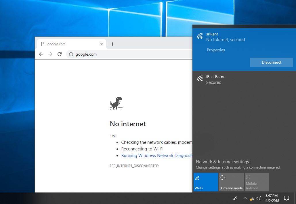 Lỗi truy cập Internet trên Windows 10 là gì?
