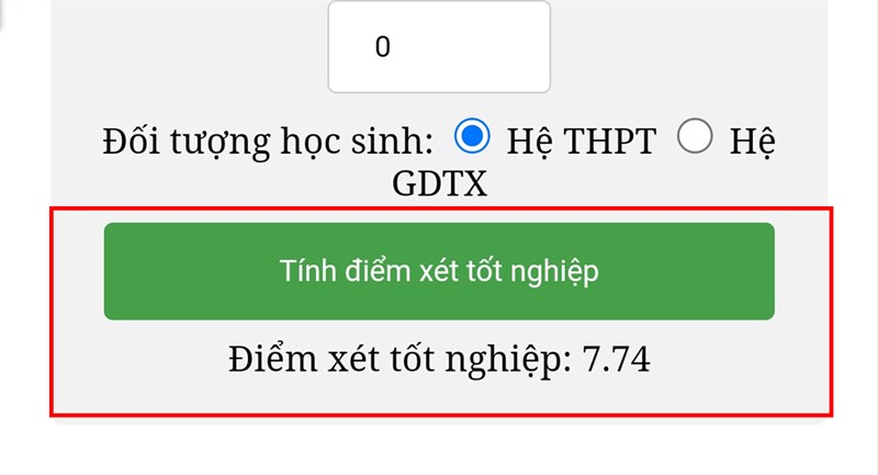 Cách tính điểm để tốt nghiệp THPT 2022