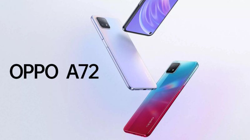 OPPO A72 5G ra mắt: Màn hình có tốc độ làm tươi 90 Hz, 3 camera sau, chạy ColorOS 7.2 với giá 6.2 triệu đồng