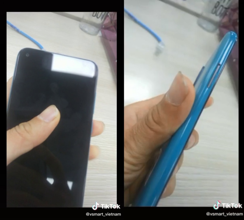 Xuất hiện slideshow ảnh điện thoại Vsmart Live 4 trên TikTok: 4 camera sau, màn hình đục lỗ, mở khóa bằng khuôn mặt