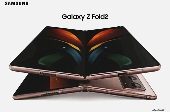 Ảnh rò rỉ Samsung Galaxy Z Fold 2