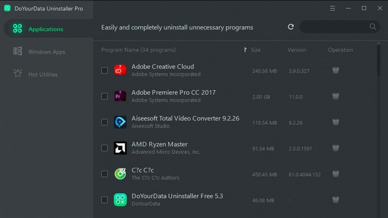 DoYourData Uninstaller Pro