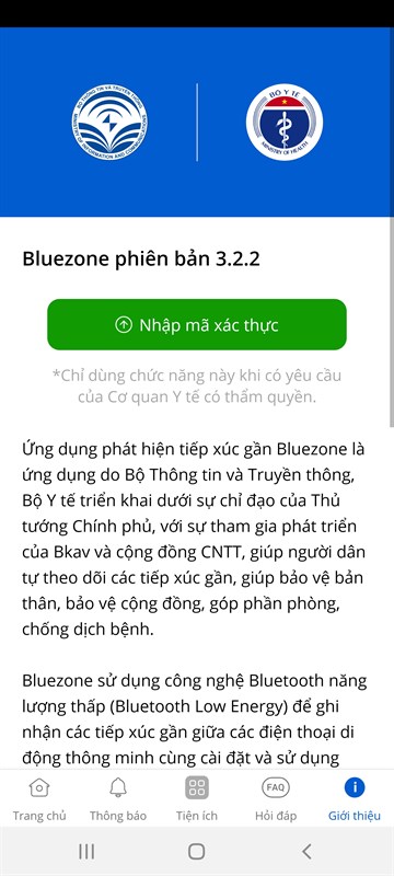 Bluezone đã có phiên bản mới nhất