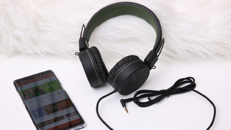 Tai nghe chụp tai Mozard IP-878 Đen Rêu Tai nghe chụp tai Mozard IP-878 Đen Rêu