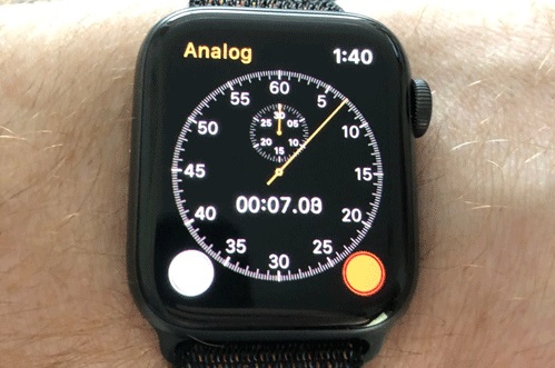 Apple Watch có thể trở thành đồng hồ bấm giờ