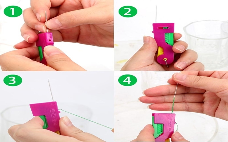 Dụng cụ hỗ trợ xỏ chỉ qua kim Dụng cụ hỗ trợ xỏ chỉ qua kim