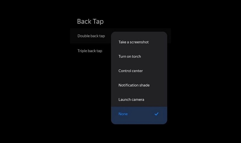 MIUI 12 Beta xuất hiện tính năng Back Tap