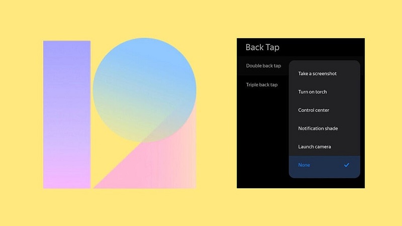 MIUI 12 Beta xuất hiện tính năng Back Tap